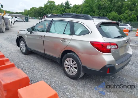 2018 Subaru Outback 2.5I из США, поврежденный, VIN 4S4BSAAC1J3309179